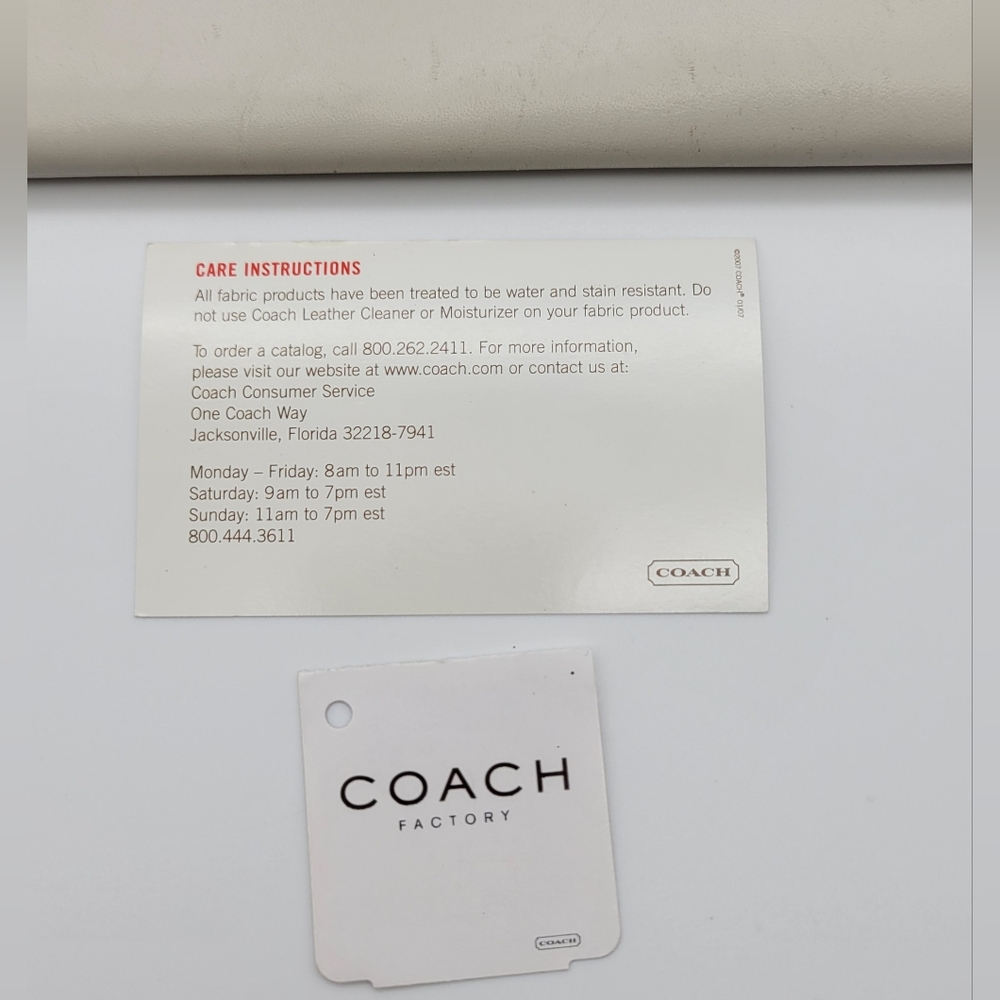 Coach Polished Calfskin Slim Envelope Wallet 8618 - Picture 6 of 16